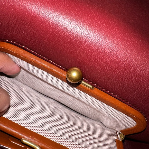 Coach Tan Bling Purse (Bow Bag) LIMITED EDITION! - Picture 6 of 12